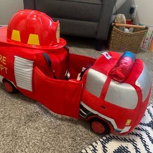 Fire Truck 3D Halloween Costume (Toddler)